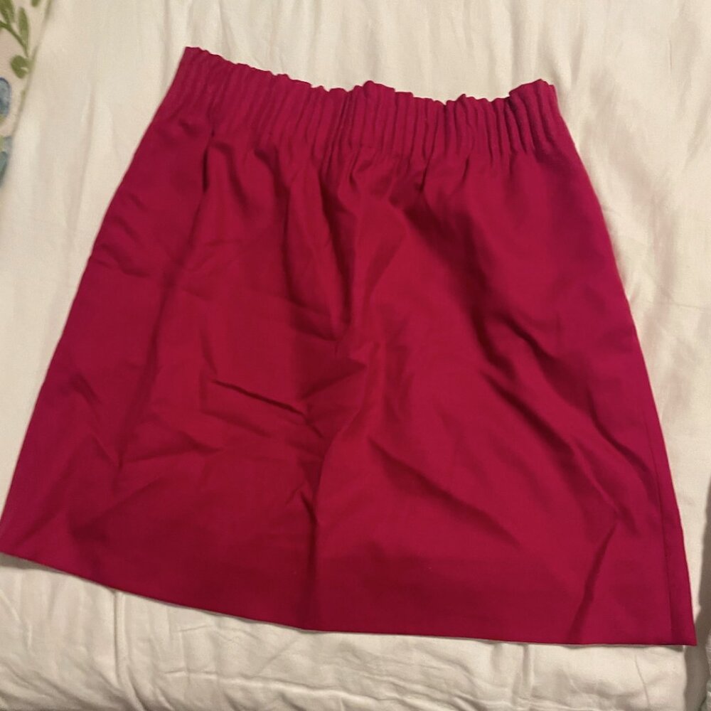 J. Crew Pink Paper Bag Skirt - Size 6